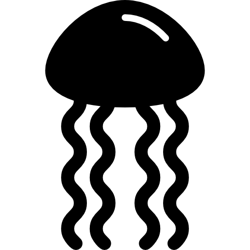 meduse di mare  icona
