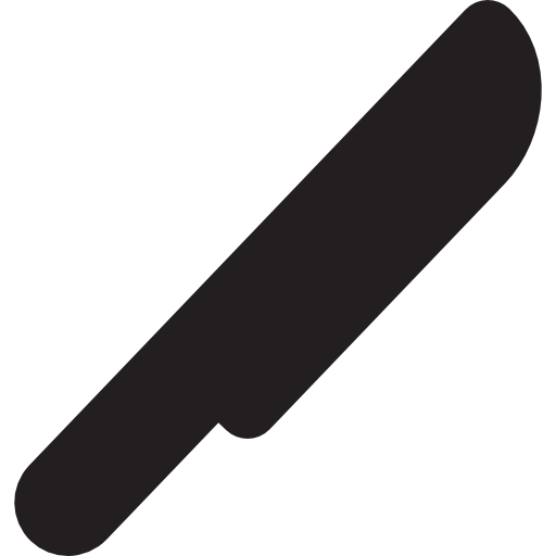 cuchillo redondo  icono