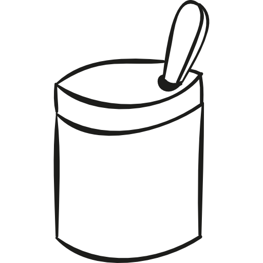 Open Tin With Spoon  icon