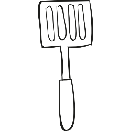 Spatula utensil  icon