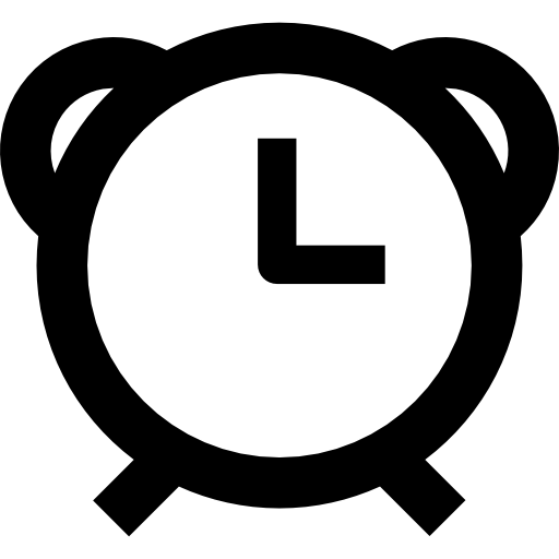 poranny zegar  ikona