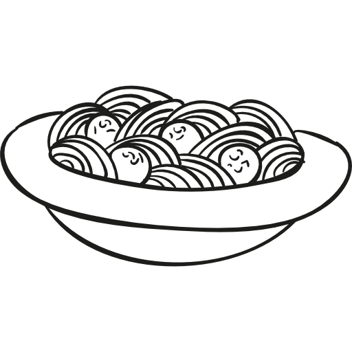 スパゲッティのプレート  icon