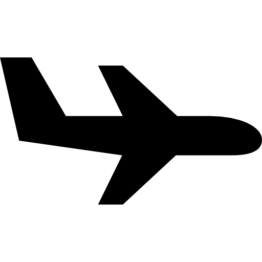 latający samolot  ikona