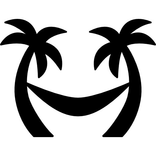 Гамак с пальмами  иконка