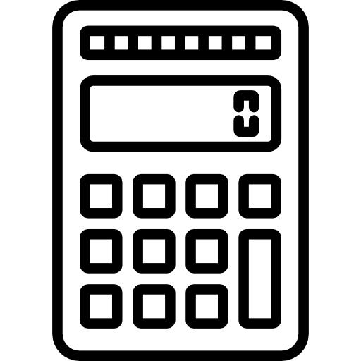 máquina calculadora científica  icono