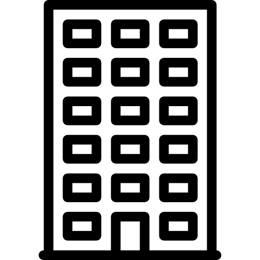 Apartment building Special Lineal icon
