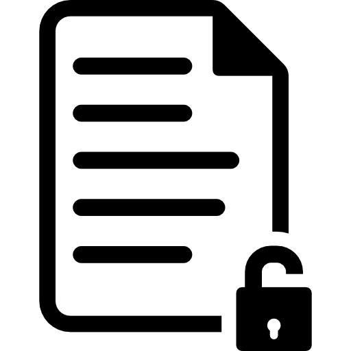 Page Unlock  icon