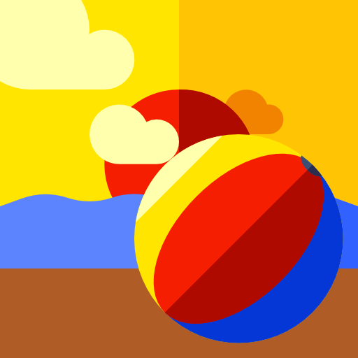 pelota de playa Adib Sulthon Flat icono