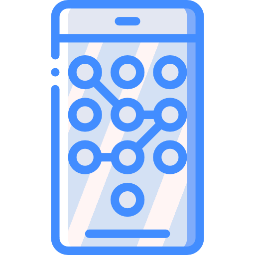 smartphone Basic Miscellany Blue icon