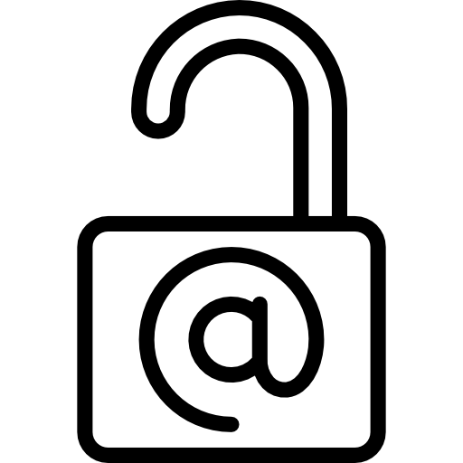 kłódka Basic Miscellany Lineal ikona