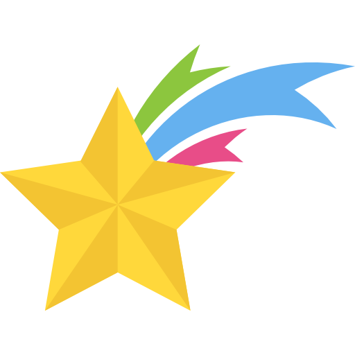 star Flat Color Flat icon