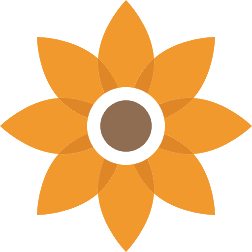flor Flat Color Flat icono
