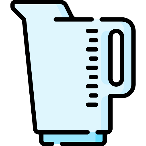 Measuring cup Special Lineal color icon