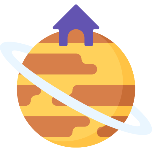 skolonizowana planeta Special Flat ikona