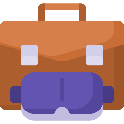 Vr to work Special Flat icon