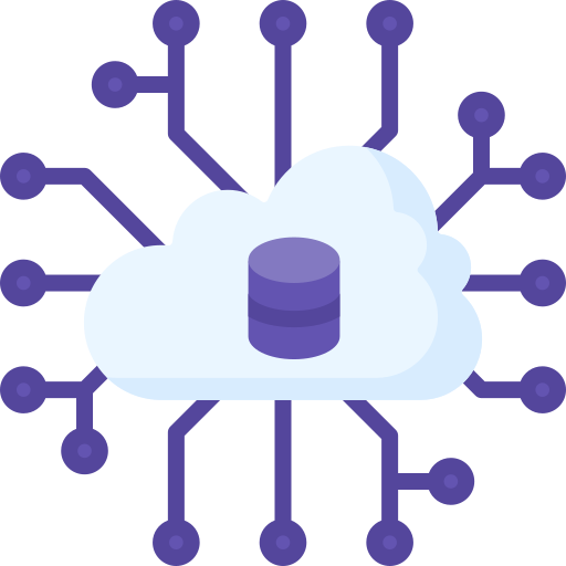 Cloud data Special Flat icon