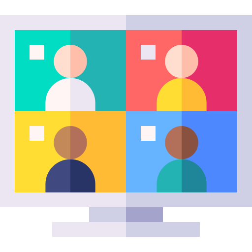 Online event Basic Straight Flat icon