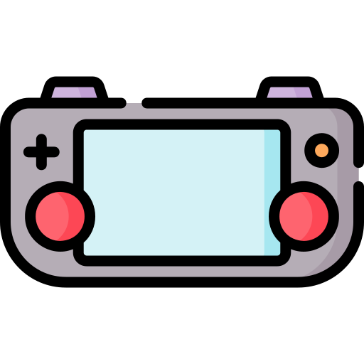 Handheld console Special Lineal color icon