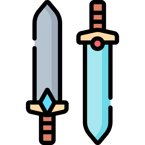 Épées Special Lineal color Icône
