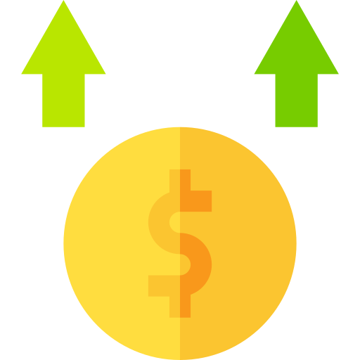Валюта Basic Straight Flat иконка