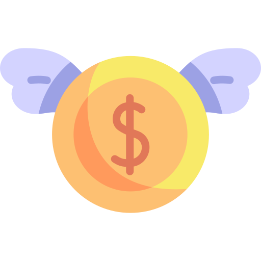 Money Kawaii Flat icon