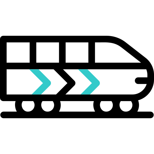 기차 Basic Accent Outline icon