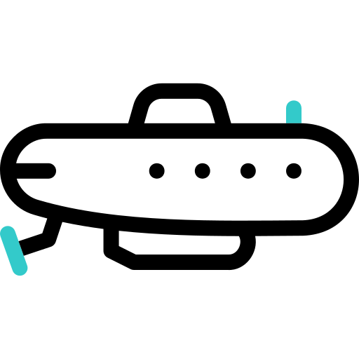 sous-marin Basic Accent Outline Icône