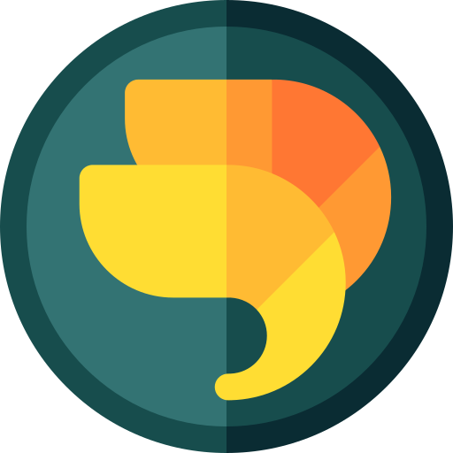 새우 Basic Rounded Flat icon