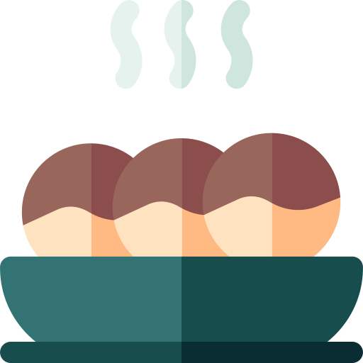 takoyaki Basic Rounded Flat icon