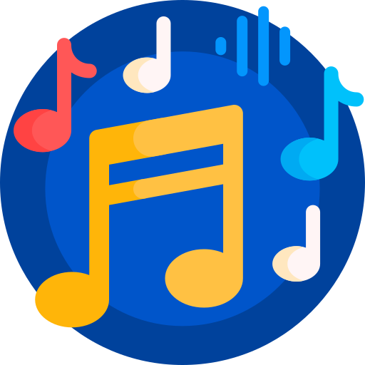 Music Detailed Flat Circular Flat icon