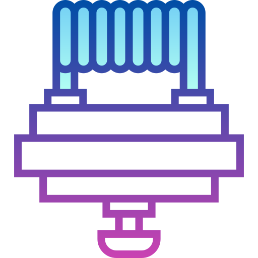 atomizador Detailed bright Gradient icono