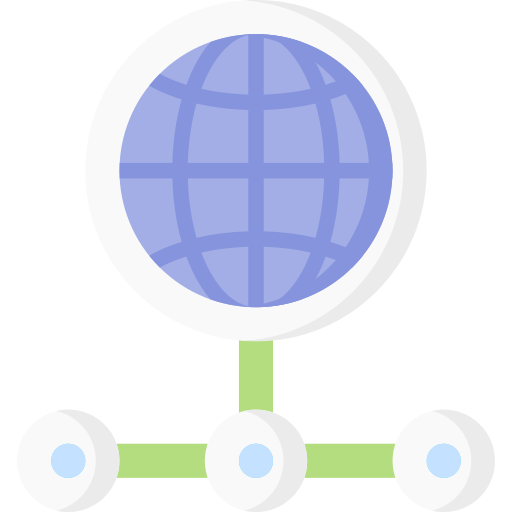 cuadrícula mundial Special Flat icono