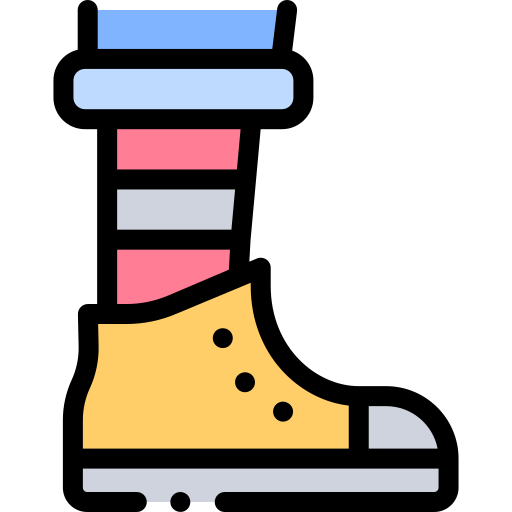 zapatilla de deporte Detailed Rounded Lineal color icono