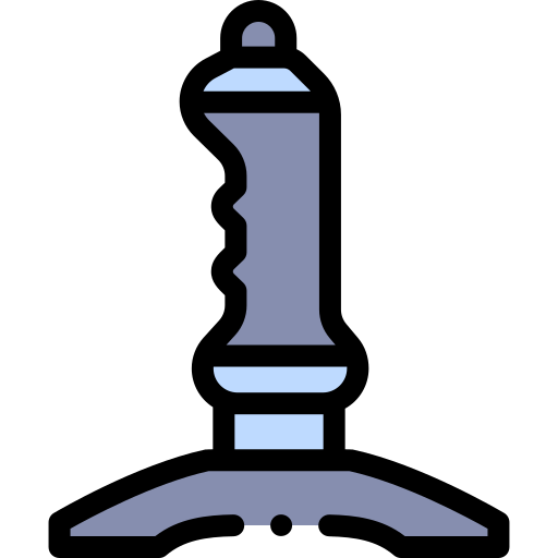 palanca de mando Detailed Rounded Lineal color icono