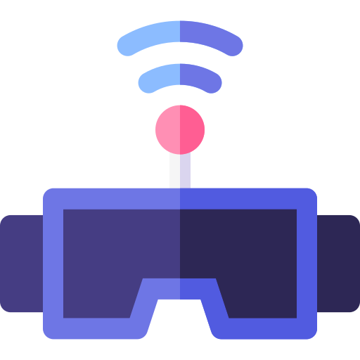 lunettes de réalité virtuelle Basic Rounded Flat Icône