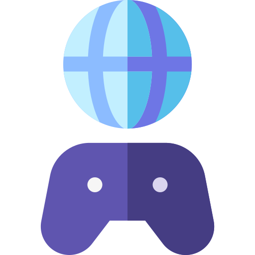 ジョイスティック Basic Rounded Flat icon