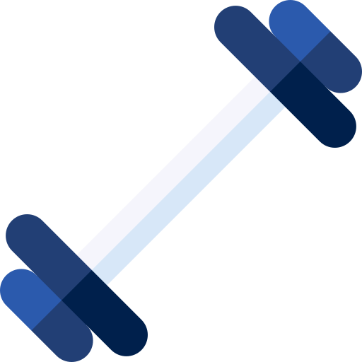 Dumbbell Basic Rounded Flat icon