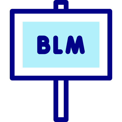 blm Detailed Mixed Lineal color Icône
