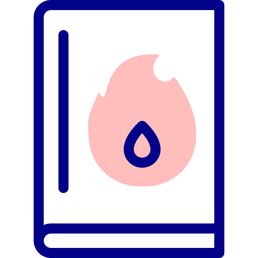 燃焼 Detailed Mixed Lineal color icon