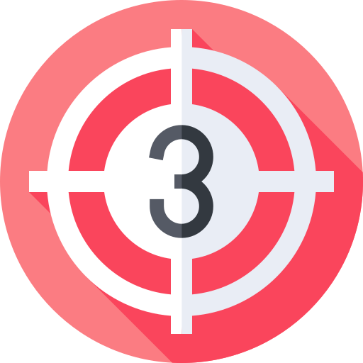 Countdown Flat Circular Flat icon