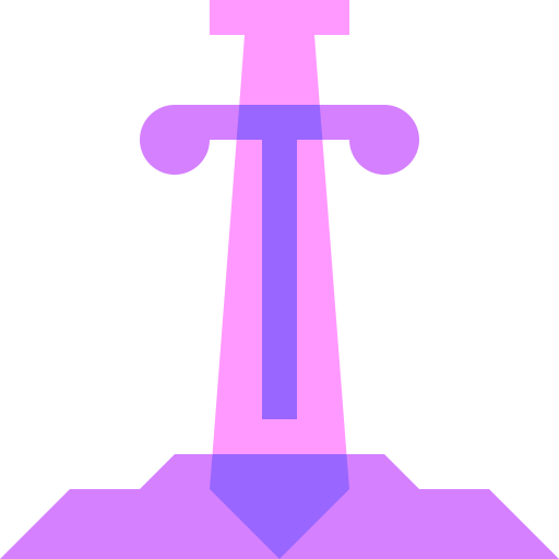 Sword Basic Sheer Flat icon