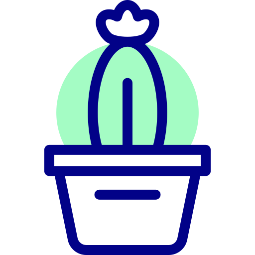 カクタス Detailed Mixed Lineal color icon