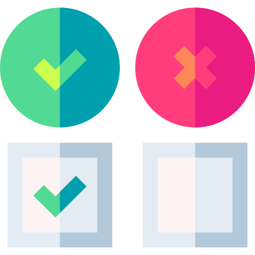 Quality control Basic Straight Flat icon
