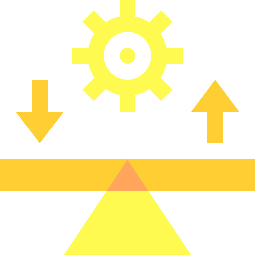 균형 Basic Sheer Flat icon