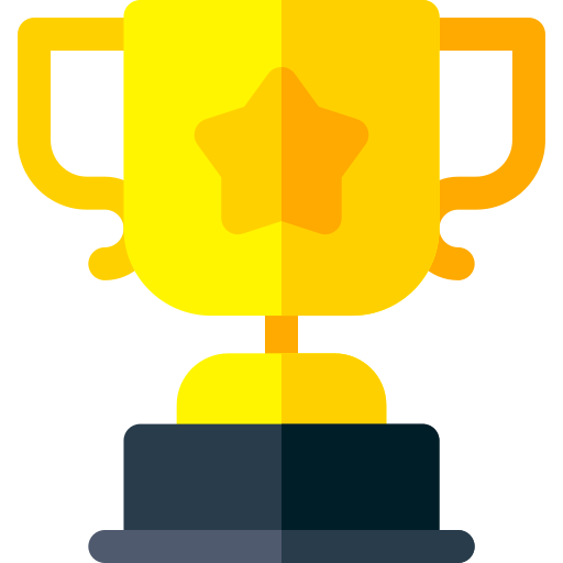 Trophy Basic Rounded Flat icon