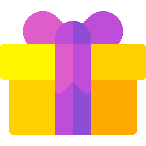 Gift Basic Rounded Flat icon
