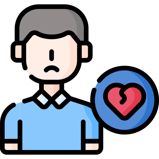 Broken heart Special Lineal color icon