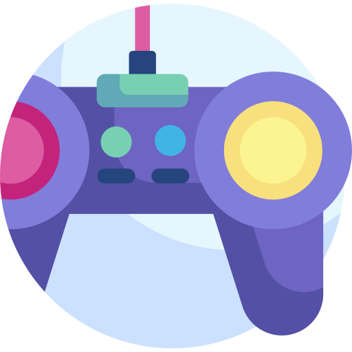 ゲームパッド Detailed Flat Circular Flat icon