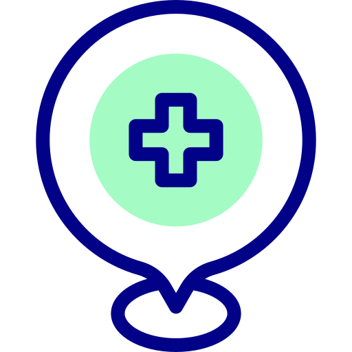 Medical Detailed Mixed Lineal color icon