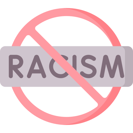 brak rasizmu Special Flat ikona